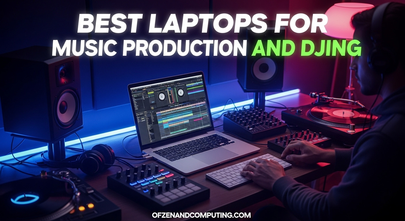 Best Laptops For Music Production and DJing