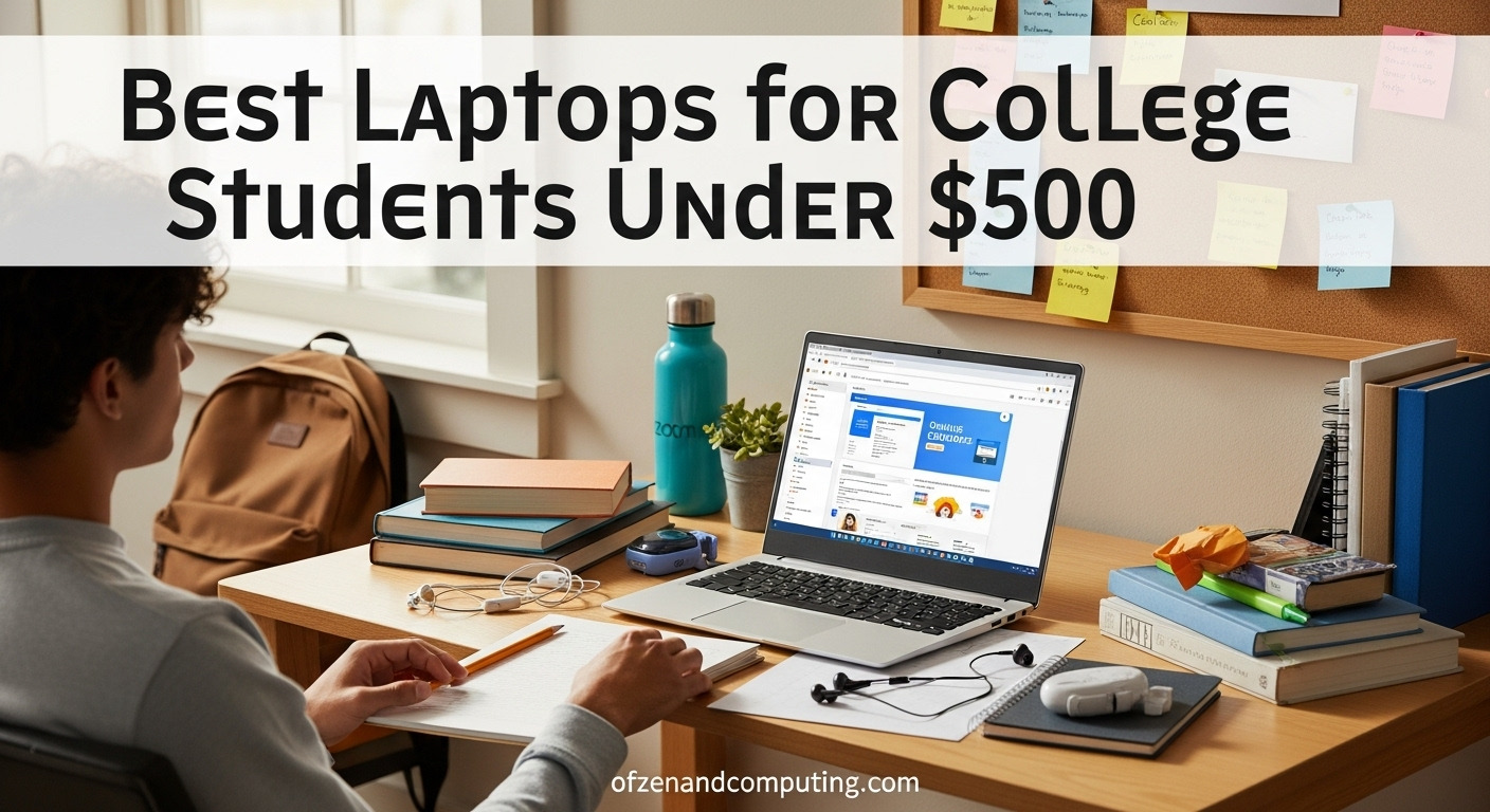 Best Laptops for College Students Under $500