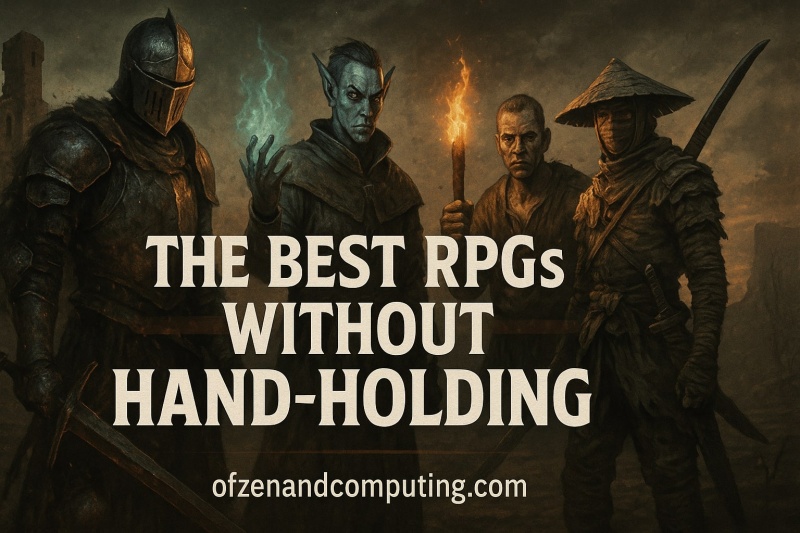 Best RPGs Without Hand-Holding
