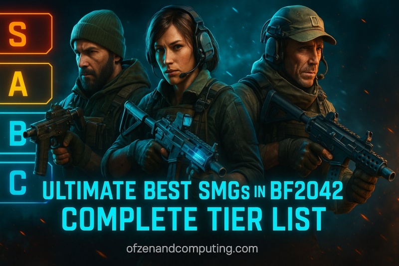 Best SMGs in BF2042