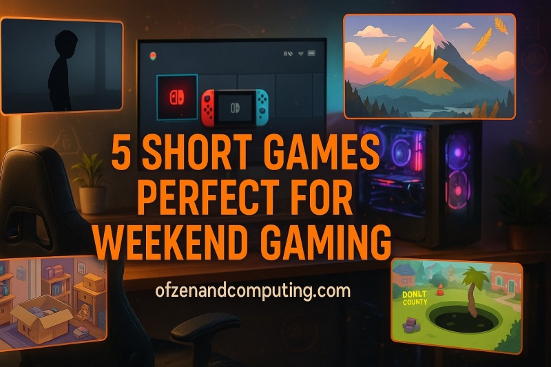 Best Short Games for Weekend Gaming