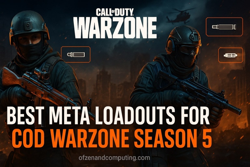 Best Warzone Season 5 Meta Loadouts