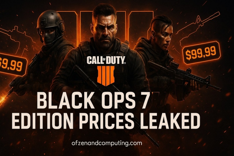 Black Ops 7 Edition Prices Leaked