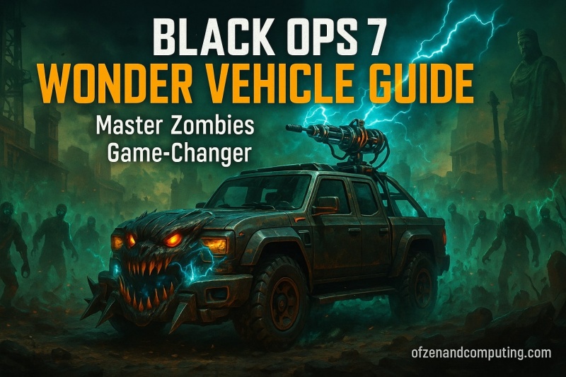 Black Ops 7 Wonder Vehicle Guide