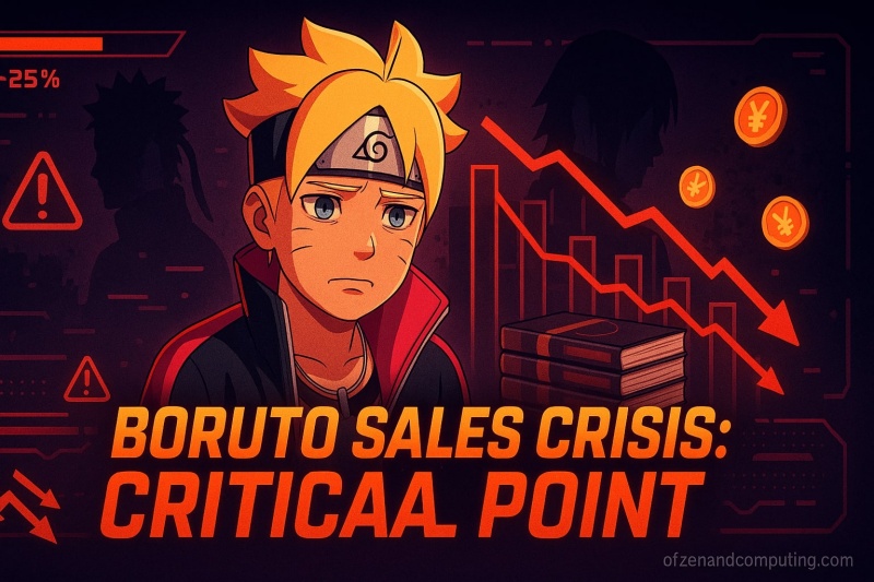 Boruto Sales Crisis