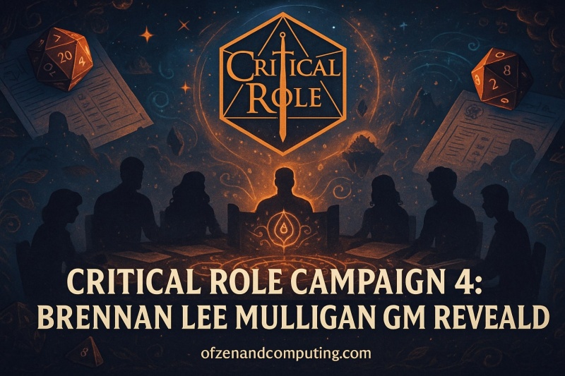 Critical Role Campaign 4 Cast & Brennan