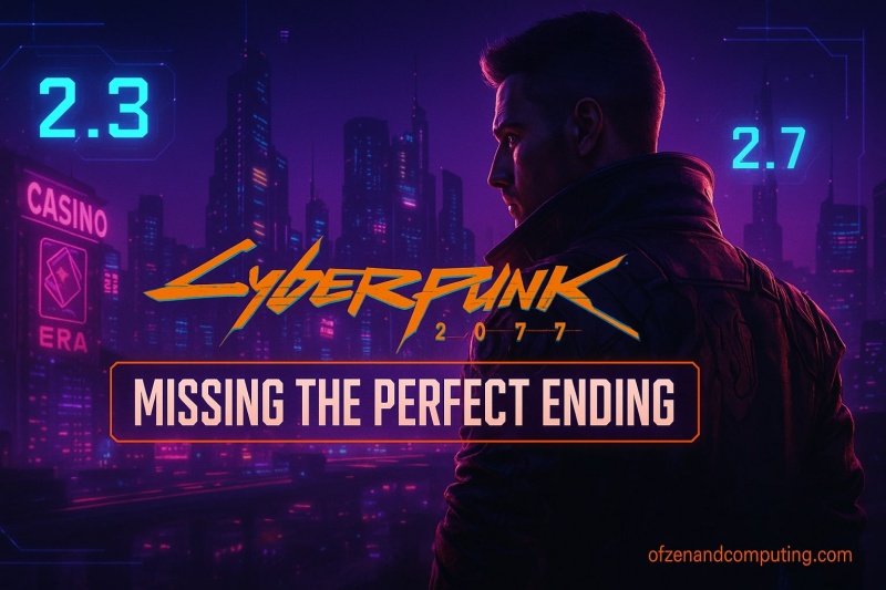 Cyberpunk 2077 Update 2.3