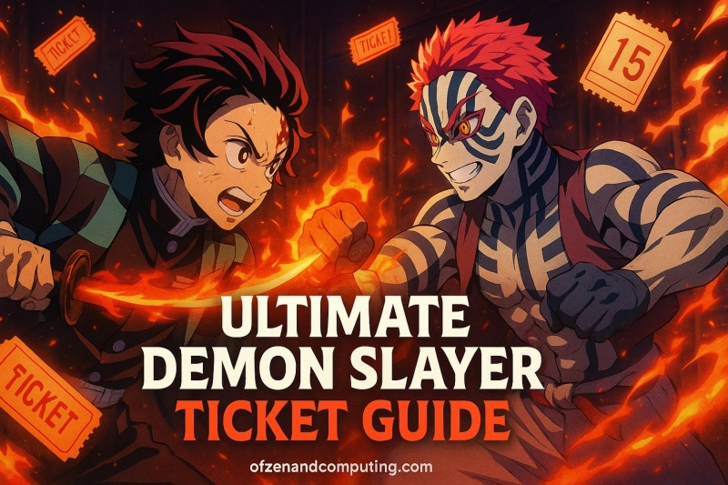 Demon Slayer Infinity Castle Tickets