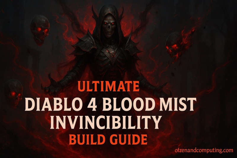 Diablo 4 Blood Mist