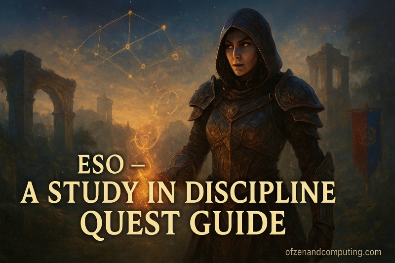 Discipline Quest Guide ESO