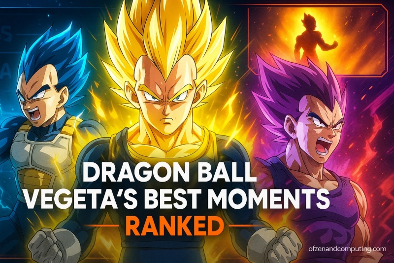 Dragon Ball Vegeta Moments