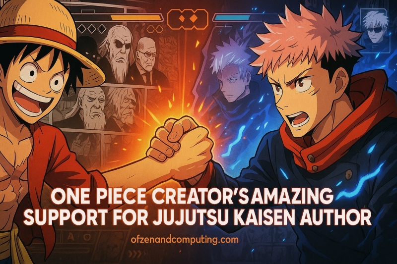 Eiichiro Oda's Amazing Support for Gege Akutami