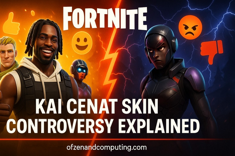 Fortnite Kai Cenat Skin Controversy