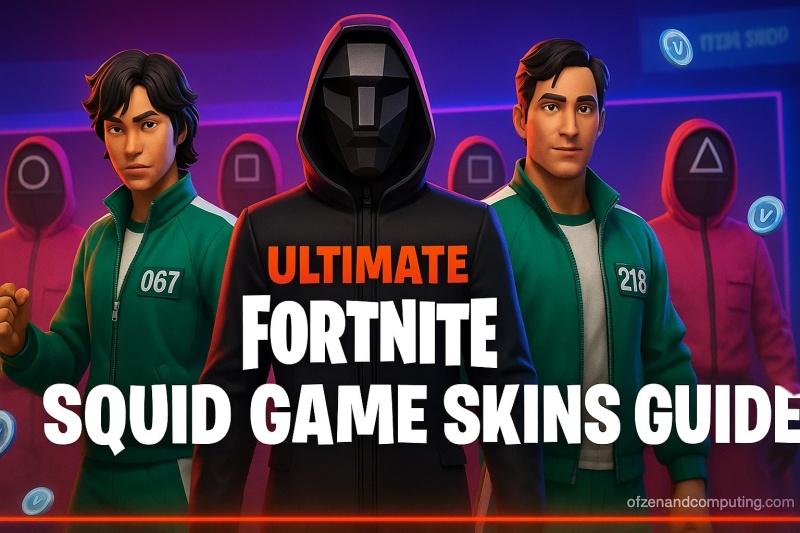 Fortnite Squid Game Skins Guide