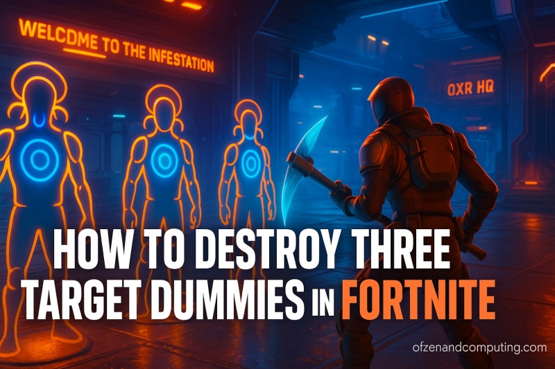 Fortnite Target Dummies