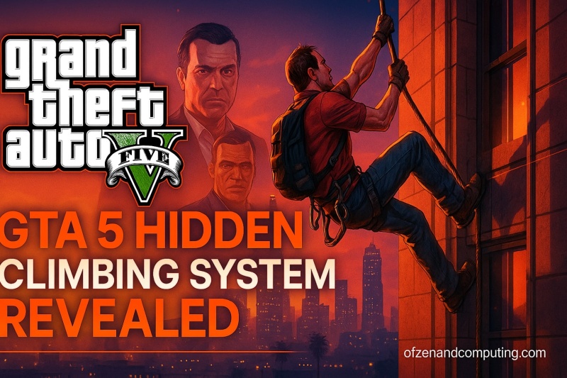 GTA 5 Hidden Climbing System