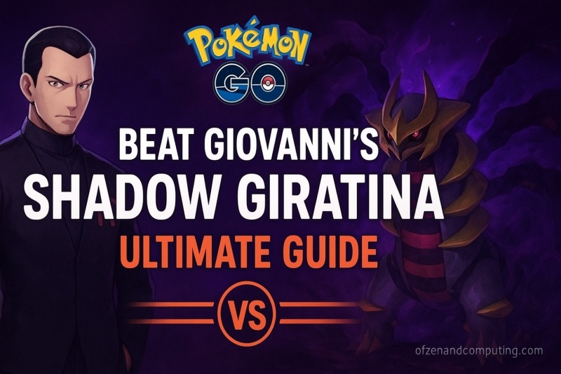 Giovanni Shadow Giratina Guide