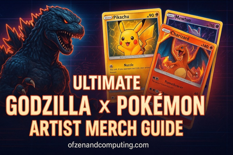 Godzilla x Pokemon Artist
