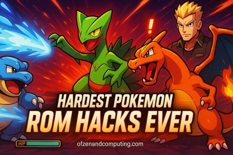 Hardest Pokemon ROM Hacks Complete Guide
