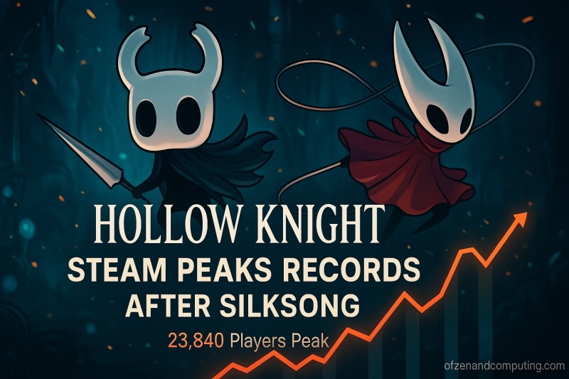 Hollow Knight Steam Peak Breaks Records