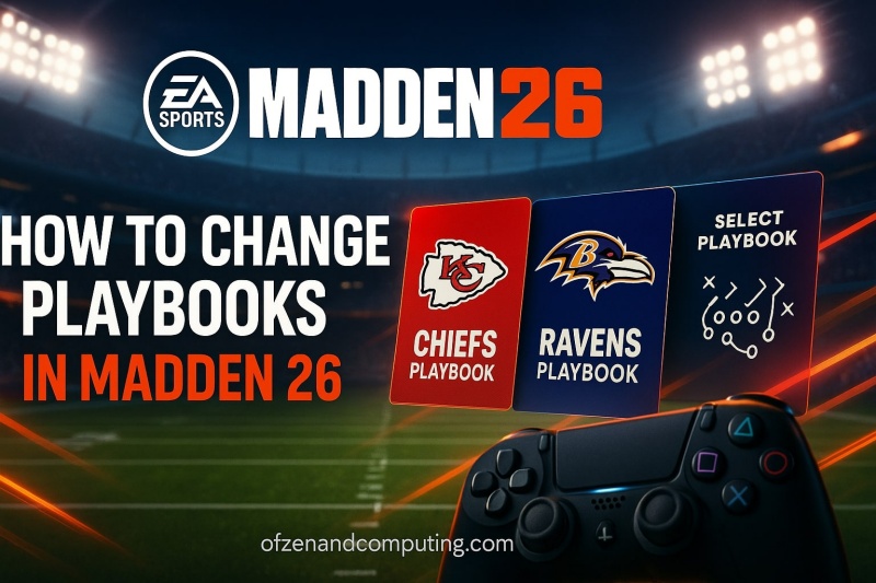How to Change Playbooks in Madden 26