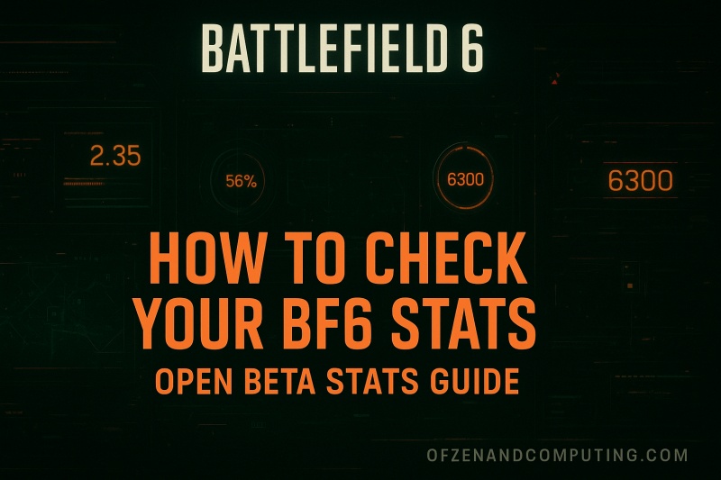 How to Check Your Battlefield 6 Open Beta Stats