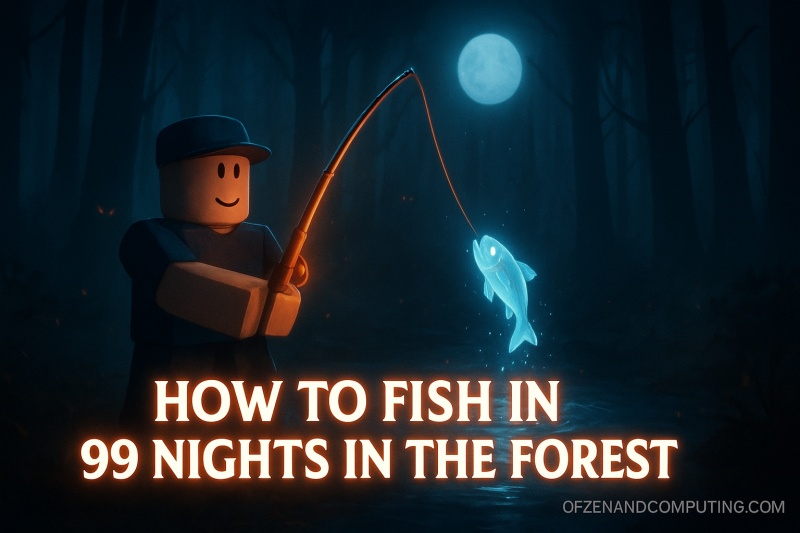 How to Fish & Get a Fishing Rod in 99 Nights in the Forest