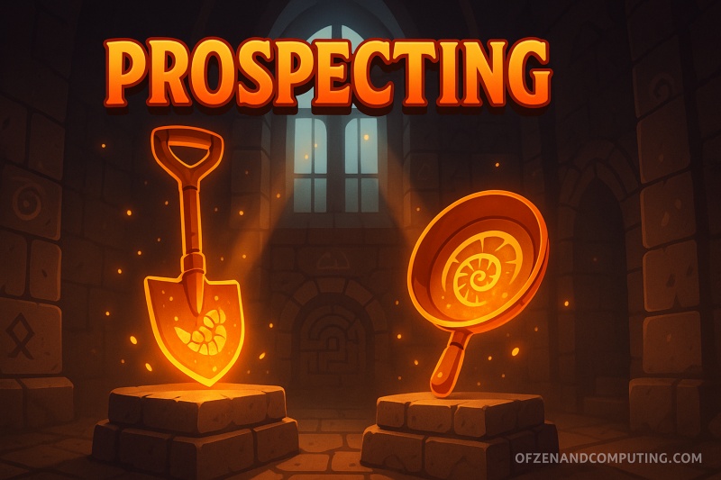 How to Get Fossilized Shovel & Pan Fast in Prospecting