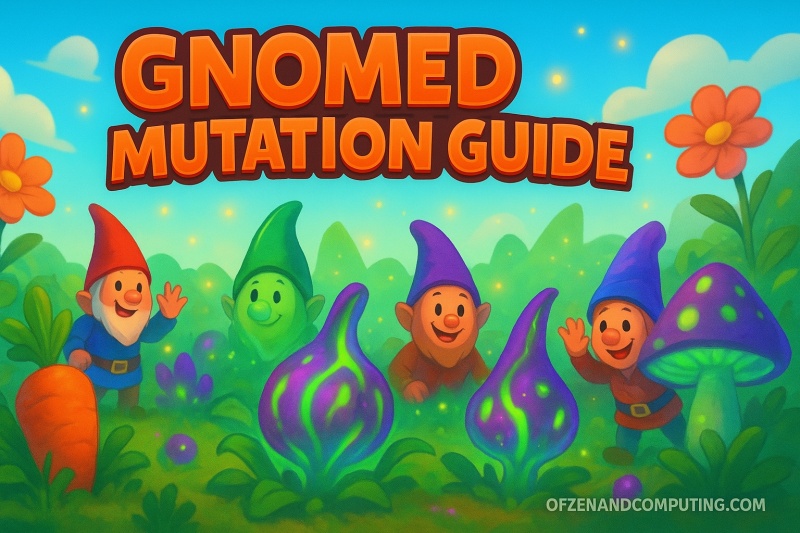 How to Get Gnomed Mutation in Grow a Garden