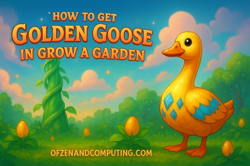 How to Get Golden Goose in Grow a Garden