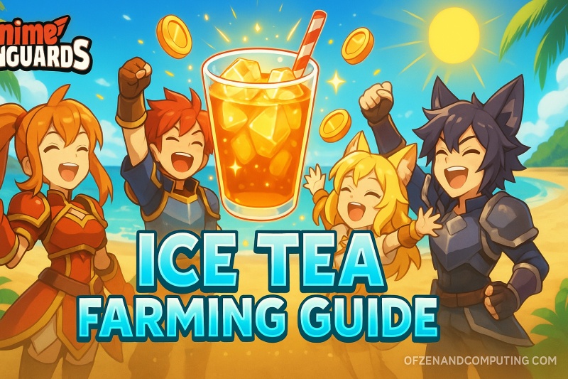 How to Get Ice Tea Fast in Anime Vanguards