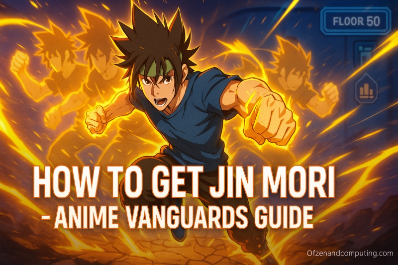 How to Get Jin Mori in Anime Vanguards