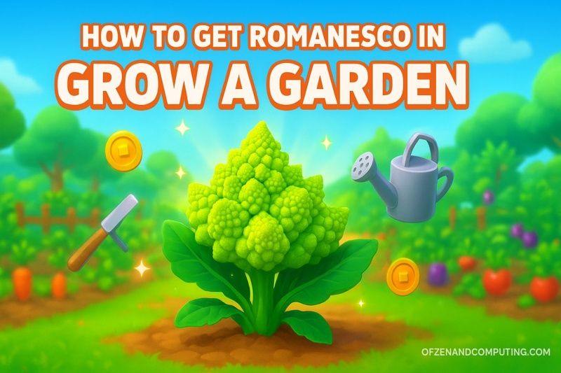 How to Get Romanesco in Grow a Garden Roblox ([nmf] [cy])