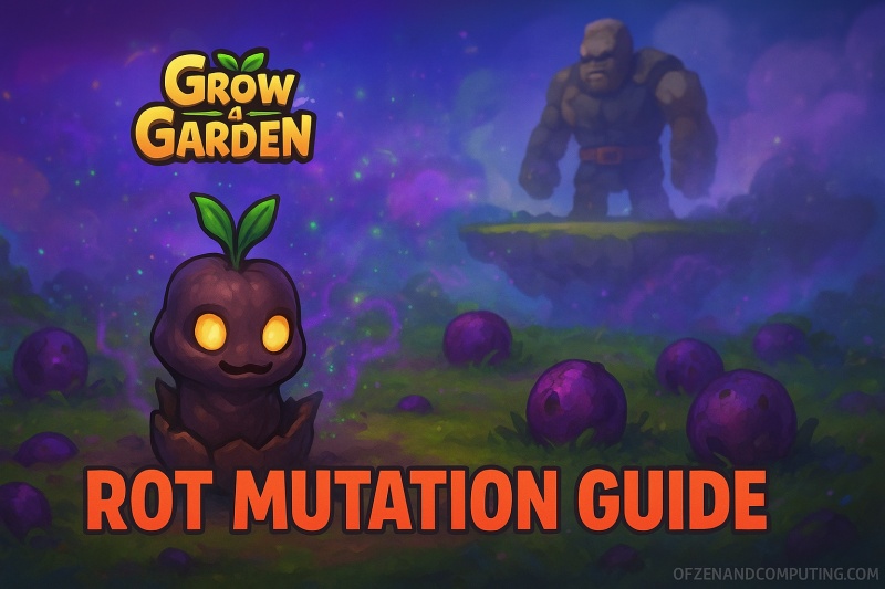 How to Get Rot Mutation in Grow a Garden