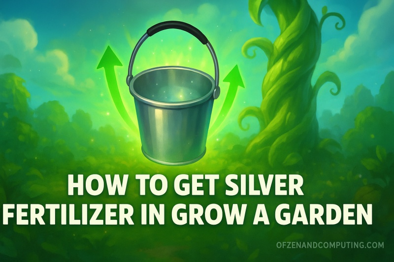 How to Get Silver Fertilizer in Grow a Garden