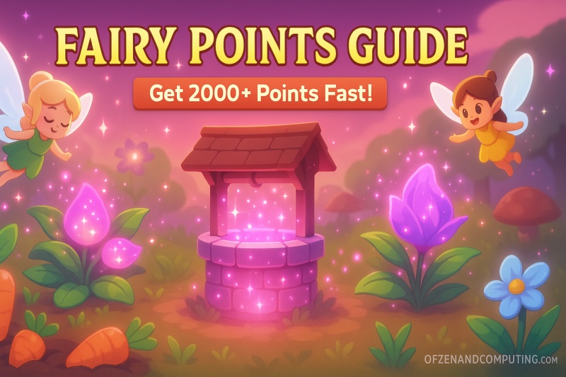 How to Get & Use Fairy Points in Grow a Garden