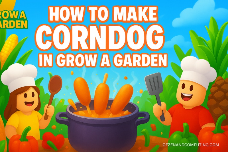 How to Make Corndog in Grow a Garden Roblox