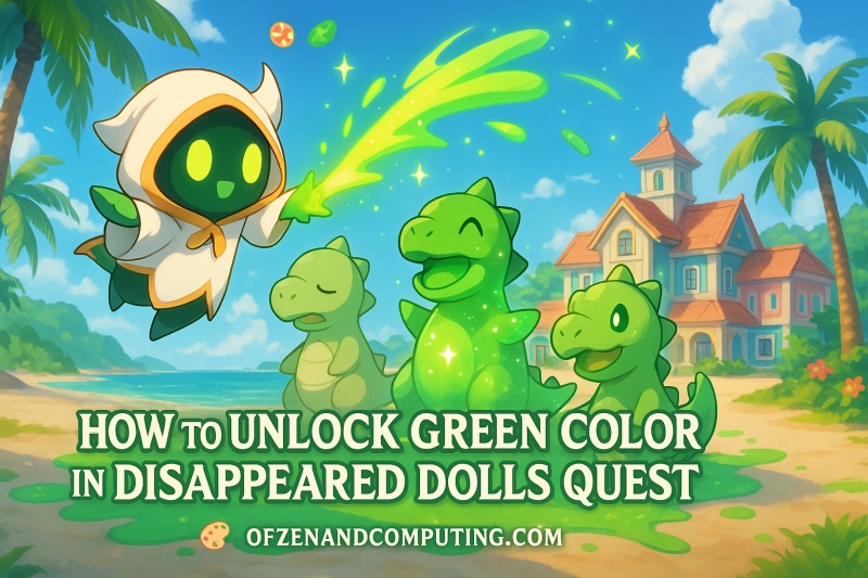 How to Unlock Green Color in Disappeared Dolls Quest Genshin Impact 5.8