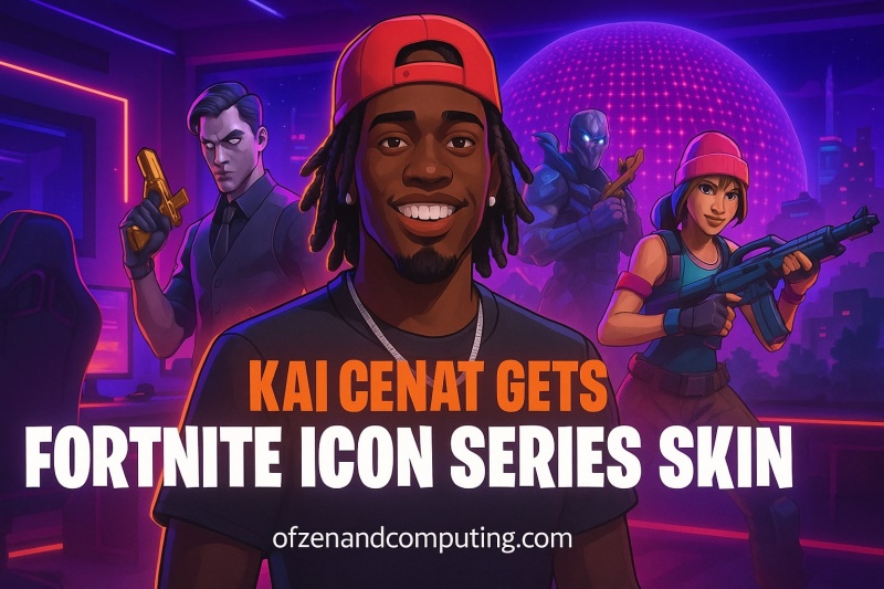 Kai Cenat Gets Fortnite Icon Series