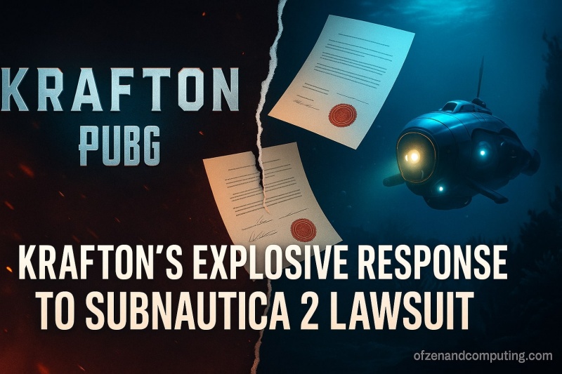 Krafton vs Subnautica 2 Devs Legal Battle