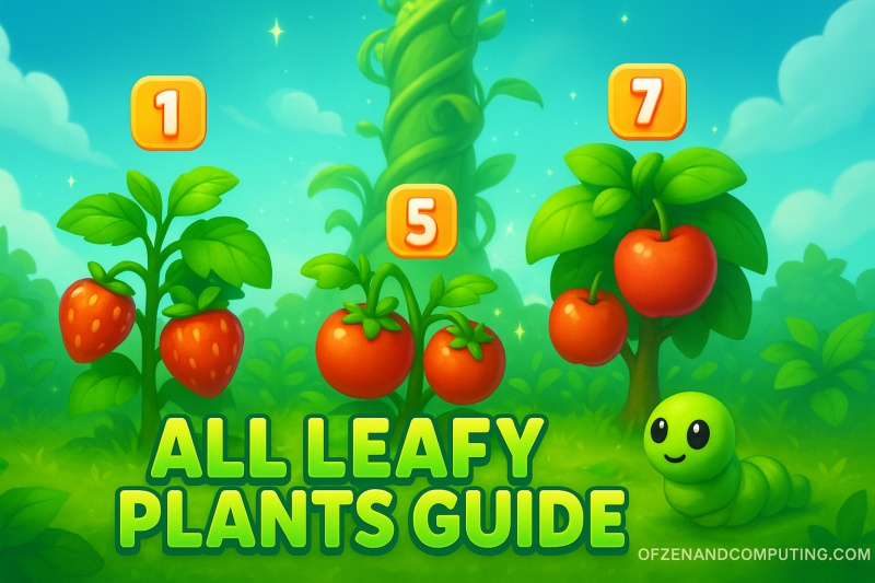 Leafy Plants in Grow a Garden Roblox