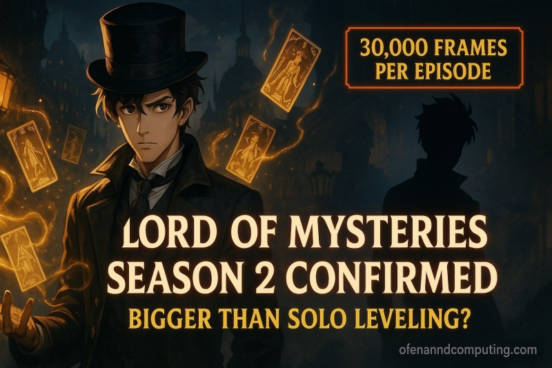 Lord of Mysteries Season 2 Confirmed