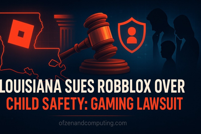 Louisiana Sues Roblox Over Child Safety