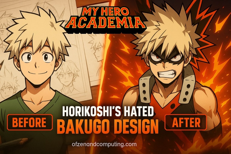 MHA Creator Hated Happy Bakugo