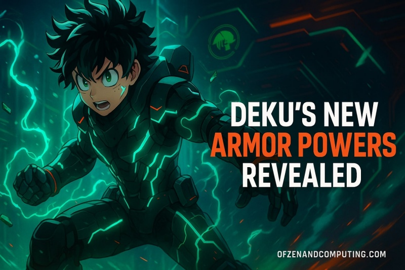MHA Deku Armor Powers Guide