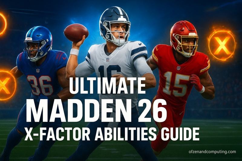 Madden 26 X-Factor Abilities Guide