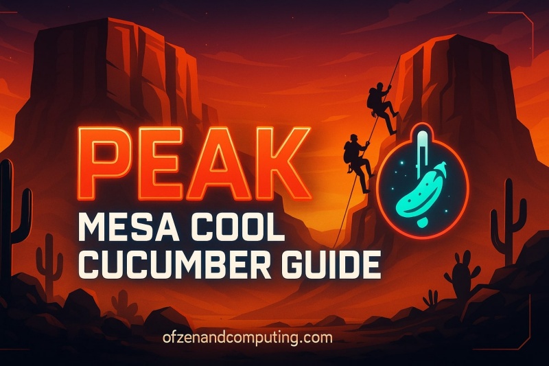 Mesa Cool Cucumber Badge Guide