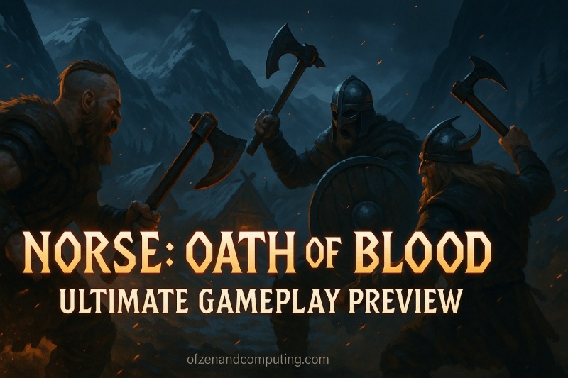 Oath of Blood Ultimate Gameplay Preview