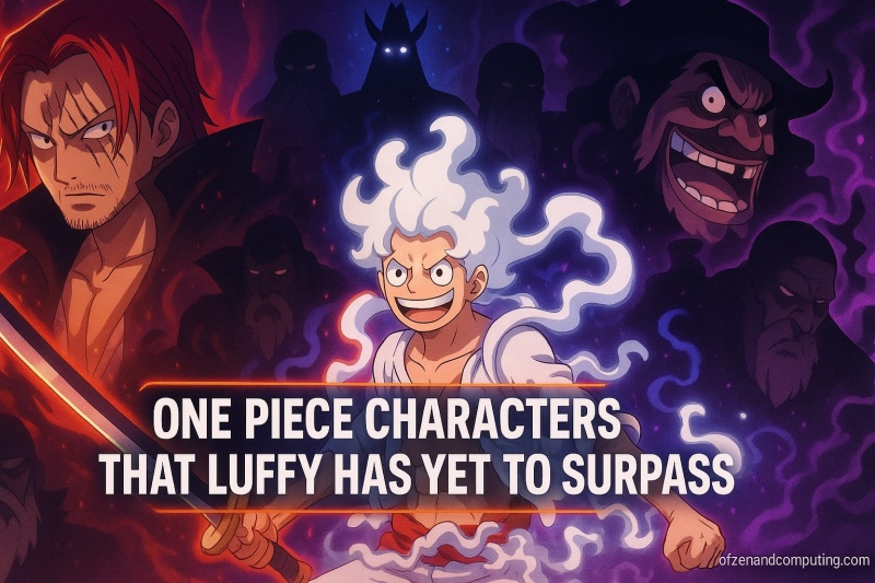 One Piece Characters Luffy