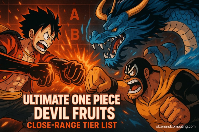 One Piece Devil Fruits Close-Range